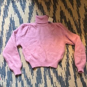 Zara pink turtle neck sweater